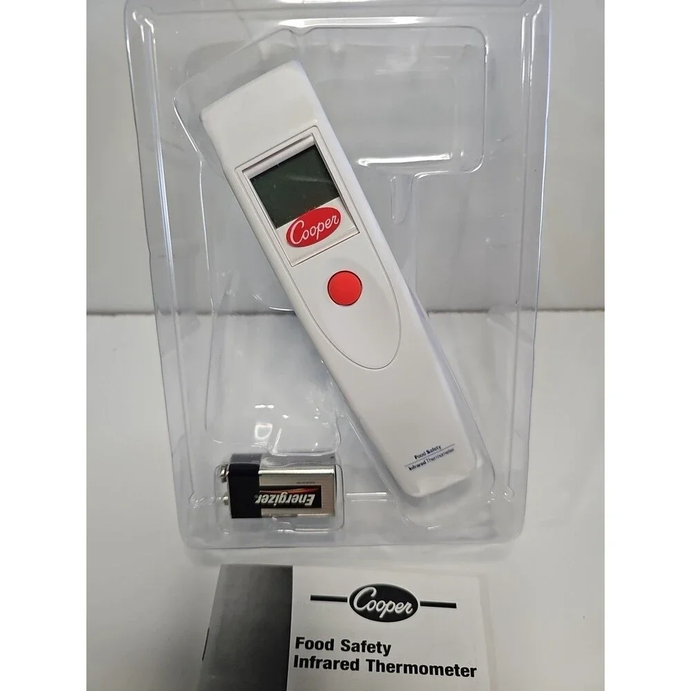Cooper 461 DualTemp Infrared Thermometer and Probe, -25°F to 400°F Tested Works